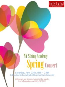 2018 NYSA spring concert