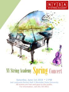 2019 NY String Academy Spring Concert